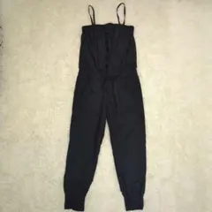 PAGEBOY サロペット オールインワン リボン　RGL M黒 リボン