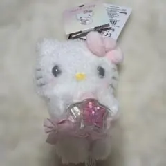 ハローキティ ぬいぐるみ 星型アクセサリー付き
