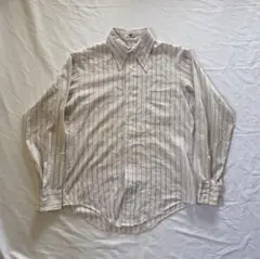 90s vintage ストライプシャツ ボタンダウン風 古着 アメカジ
