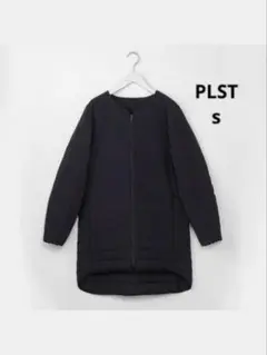 美品【PLST】ストレッチインナーダウンジャケット　黒　S