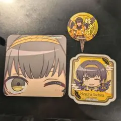 スマイルベースカフェ 特典 蜂楽廻 ステッカー コースター ピック