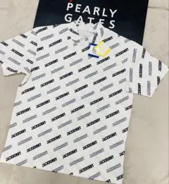 PEARLY GATES パーリーゲイツ カレッジ小柄 半袖ハイネックカットソー