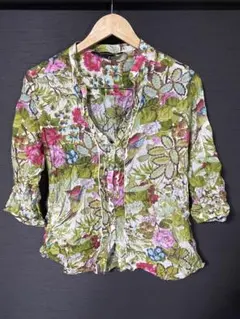 ZARA WOMAN ザラ ウーマン 七分袖シャツ サイズ L