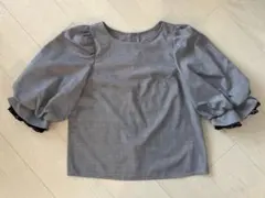 INGNI 格子柄 7分袖 トップス