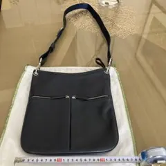 LONGCHAMP ネイビー ショルダーバッグ