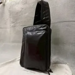 限定極希少 86万円Berluti コンプライス エッジ ボディバッグ 2way