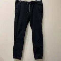 ジョガーパンツ　カーゴパンツ　スウェットパンツ　黒　L