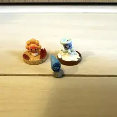 激レア 】ぜんこく版 立体ポケモン図鑑 第1集 イーブイ シャワーズ