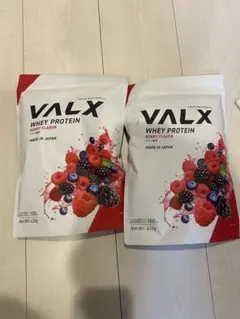 ❤️【新品未開封】VALX ホエイプロテイン ベリー風味 1000g - メルカリ