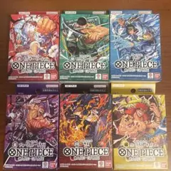ワンピースカードゲーム スタートデッキ ルフィ ゾロ 計6個セット