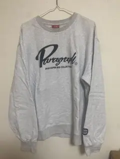 Paragraph スウェット グレー