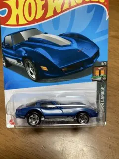 w*a様 291‼️Hot Wheels Corvette Stingray 青