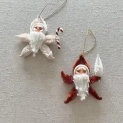 モールサンタ オーナメント クリスマス ハンドメイド