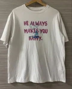UNIQLO Tシャツ 白 UT ディズニー