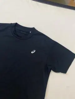 asics 黒 トレーニング　速乾　ウエア　Sサイズ Tシャツ　美品