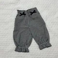 アカチャンホンポ ギンガムチェック ボトムス パンツ ズボン 90cm