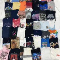 B11 アメリカ古着　ブランドミックス　Tシャツ　56着セット　まとめ売りのサムネイル