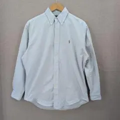 な*ト様 ラルフローレン クラシックフィット ストライプ 長袖ボタンダウンシャツ