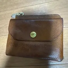 レザー コインケース ブラウン