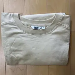 ユニクロU ライトウエイトスウェットシャツ（長袖） クリーム