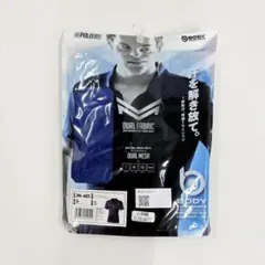 新品 BODY TOUGHNESS おたふく手袋 JW-603 ポロシャツ 紺のサムネイル
