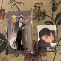 目黒蓮 アクリルスタンド チラ見カード Snow World