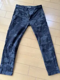 【JOURNAL STANDARD】クロップド丈カモフラ柄 チノパンツ 迷彩 Sのサムネイル