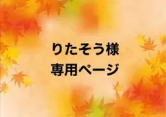 りたそう様　専用ページ