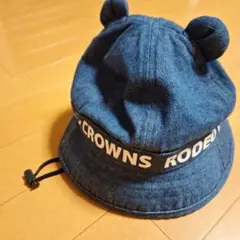 RODEO CROWNS 耳付きデニムキャップ