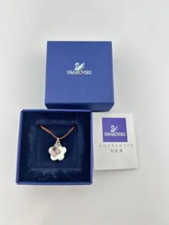 SWAROVSKI スワロフスキー フラワー ネックレス 花 ヴィンテージ