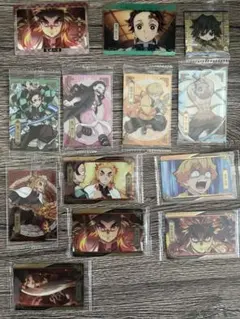 送料無料　鬼滅の刃　ウエハース　カード シール　まとめ売り