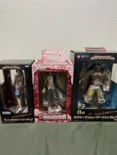 ワンピース一番くじ　エース、白ひげ、シャンクスフィギュア