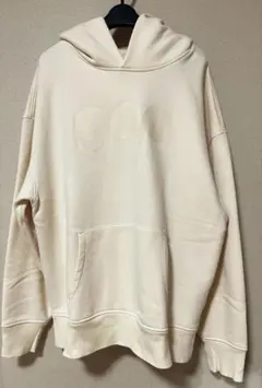 gap ギャップ フード付きパーカー クリーム色 Lサイズ 裏起毛