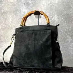良品・希少】GUCCI オールドグッチ GG流れ星 大容量ボストンバッグ