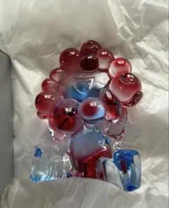 EXPO 2025 ミャクミャク クリアフィギュア レッド×ブルー - メルカリ