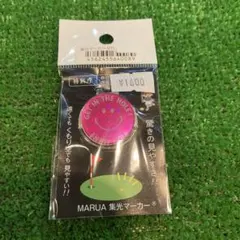 MARUA 集光マーカー ピンク スマイル ゴルフ　ＰＰのサムネイル