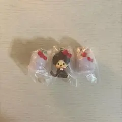 モンチッチ×ハローキティ めじるしアクセサリー モンチッチ ケーキ