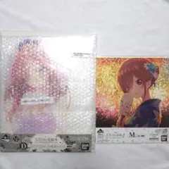 五等分の花嫁　一番くじ　中野三玖　バストアップアクリルボード・色紙