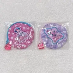 パルパルーザ ミニーのファンダーランド カプセルトイ ポーチ ピンク 紫