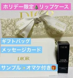 新品　希少　ディオール　アディクト　リップケース　ホリデー　2023年　完売