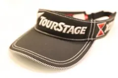 TourStage ブラック バイザー フリーサイズのサムネイル
