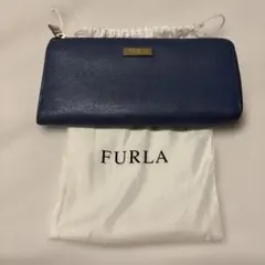 FURLA フルラ 長財布 ブルーグレー