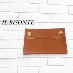 IL BISONTE ダブルフラップ ウォレット 二つ折り財布 ヤケヌメ