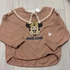 ミニーマウス トレーナー 95cm フタフタ