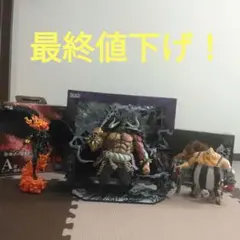 ワンピース　カイドウ、キング、クイーン、まとめ売り　箱、おまけ付