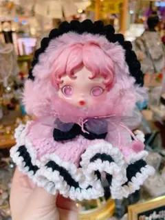 ポップマート SKULLPANDA windflower 着せ替え ピンク ②