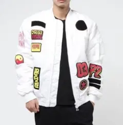 adidas originals アディダス　ボンバージャケット L ホワイト