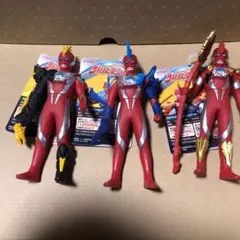タグ付き　ウルトラマン　オメガ　フィギュア 3体セット　バラ売り不可