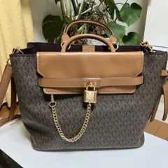 Michael Kors ショルダーバッグ ブラウン/ベージュ