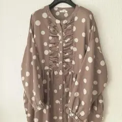 【ドラッグストアーズ】美品 fu-ai ゆったり ロングワンピース サイズF